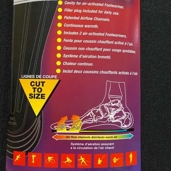 Heat Factory ~ Heated Footbed ~ Cut To Size ~ NWT - Picture 2 of 5